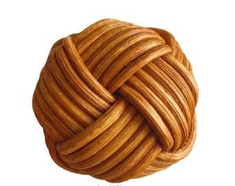 Oak Rattan Cabinet Knobs Drawer Cabinet Handles, Bamboo Dresser Knobs and Pulls, Boho Handles for Drawer Hardware