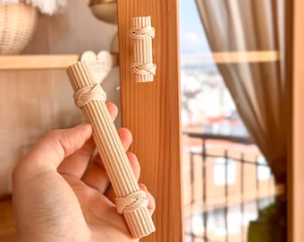 Rattan Handles, Wicker Natural Rattan  Handle, Rattan Drawer Pulls, Rattan Handles for Drawers, Kitchen Cabinet Hardware