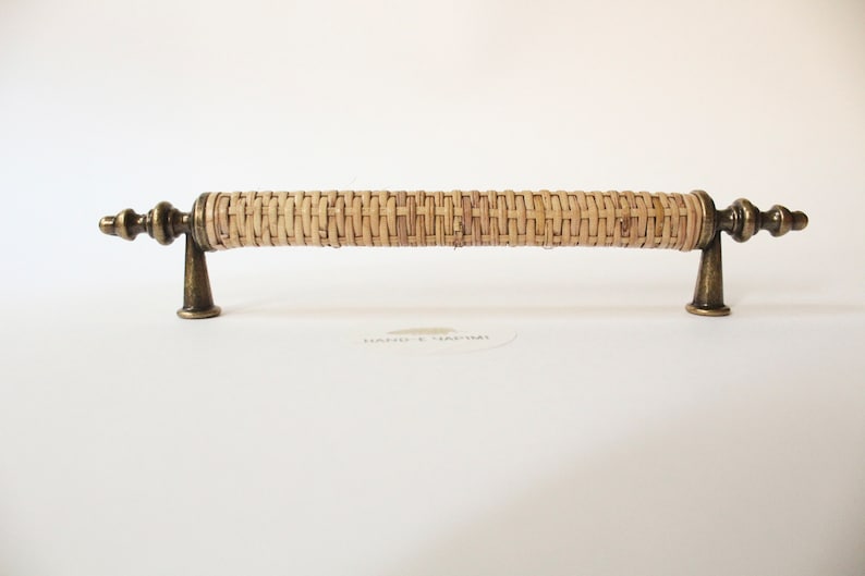 Pull Rattan Handles, Wicker Natural Rattan Rope Handle, Rattan