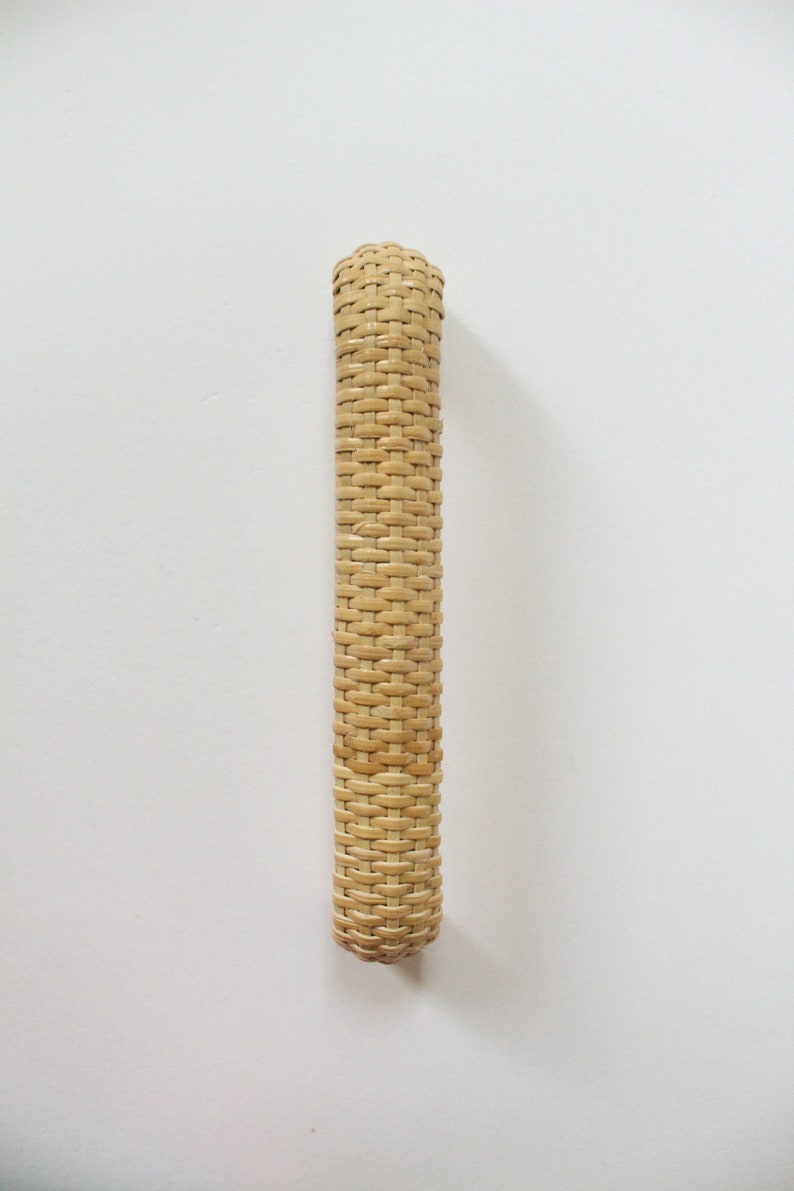 Cabinet Pull Rattan Handles, Wicker Natural Rattan Rope Handle, Rattan Drawer Pulls, Rattan Handles for Drawers, Kitchen Cabinet Hardware image 4