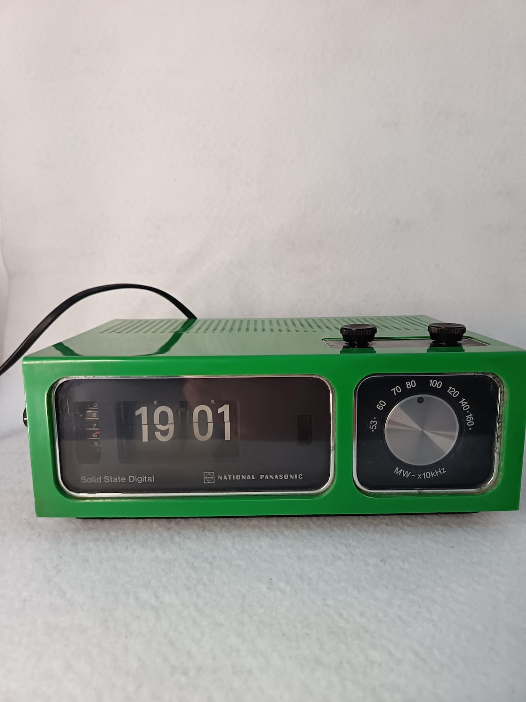 Vintage 1970s National Panasonic RC 1044 B Solid State Flip Clock