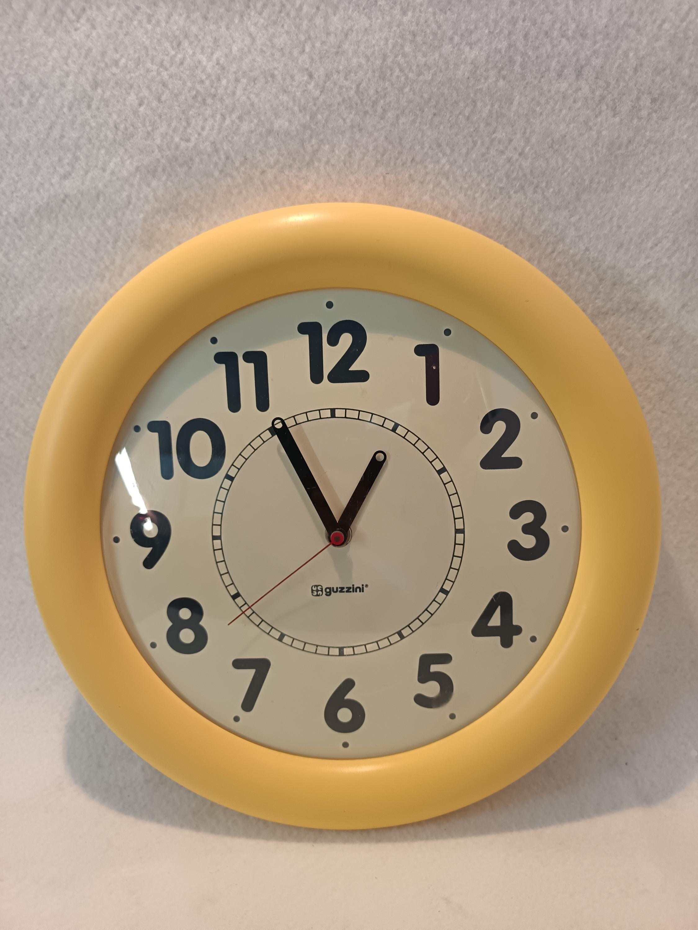 90s guzzini vintage wall 時計 ポストモダン 90s guzzini vintage