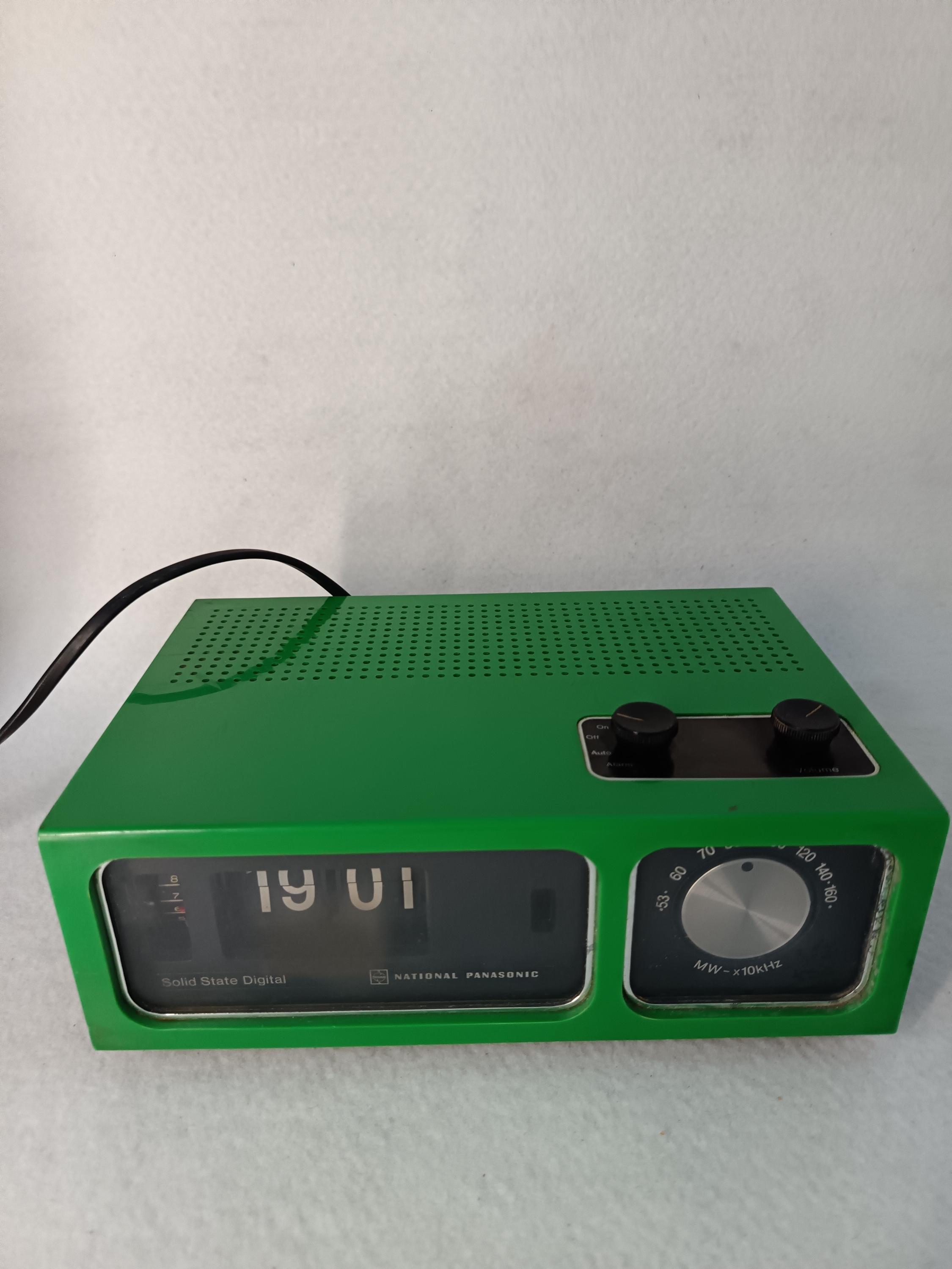 National (現Panasonic)オルゴール時報　昭和30年代 Vintage 1970s National Panasonic RC 1044 B Solid State Flip Clock