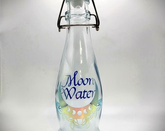 Moon Water bottle, flask, flip top bottle