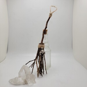 Mini Broom ornament, charm, or decoration Halloween Witch Samhain