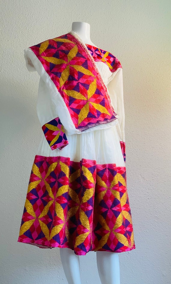 Ethiopian traditional coffee dress top