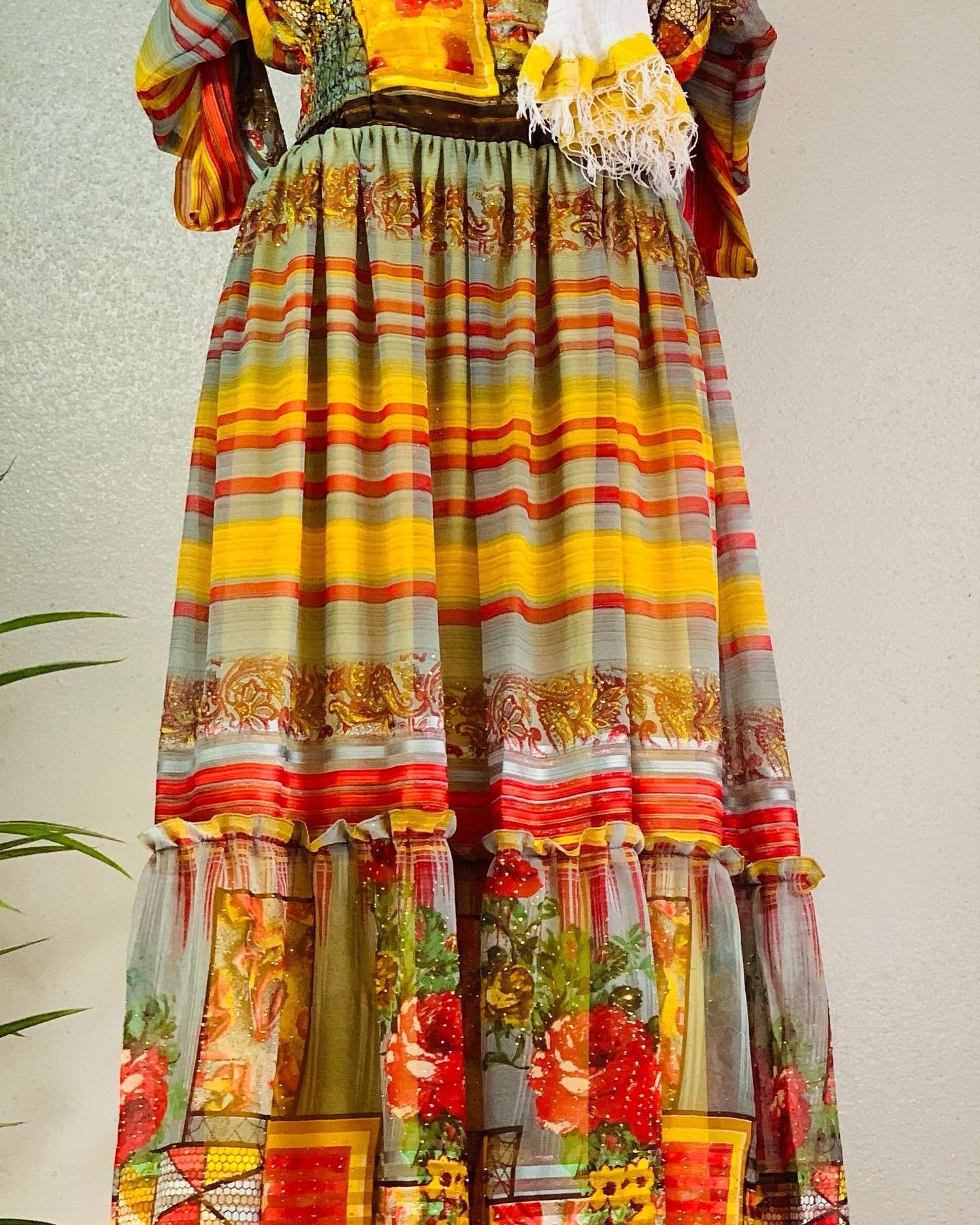 Elegant Habesha Chiffon Dresses: Handmade Ethiopian Traditional & Cultural Attire for Women