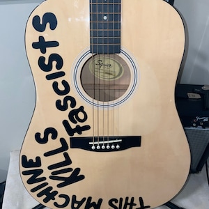 Woody Guthrie Acoustic Guitar