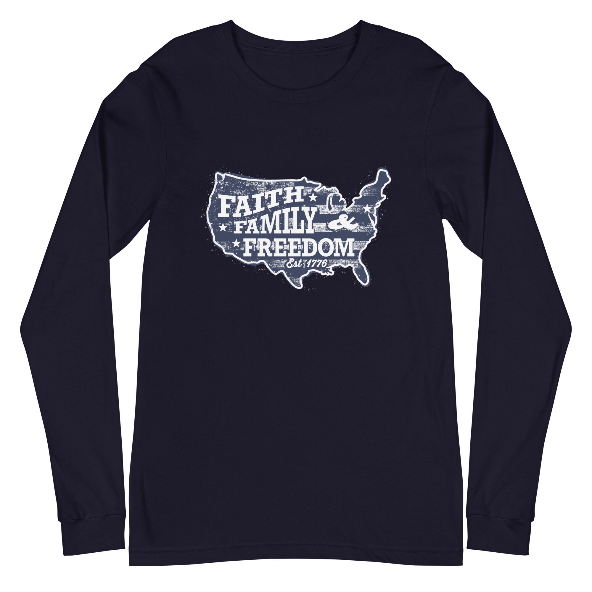 Men's Faith Family Freedom Patriotic 