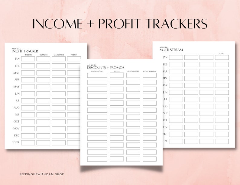Entrepreneur Planner, Small Business Owner, Printable Pdf Printable ...