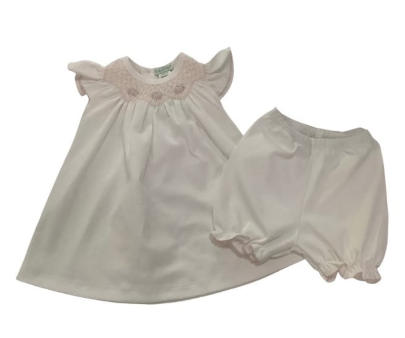 Baby Girls Pima Cotton Dress Set Etsy