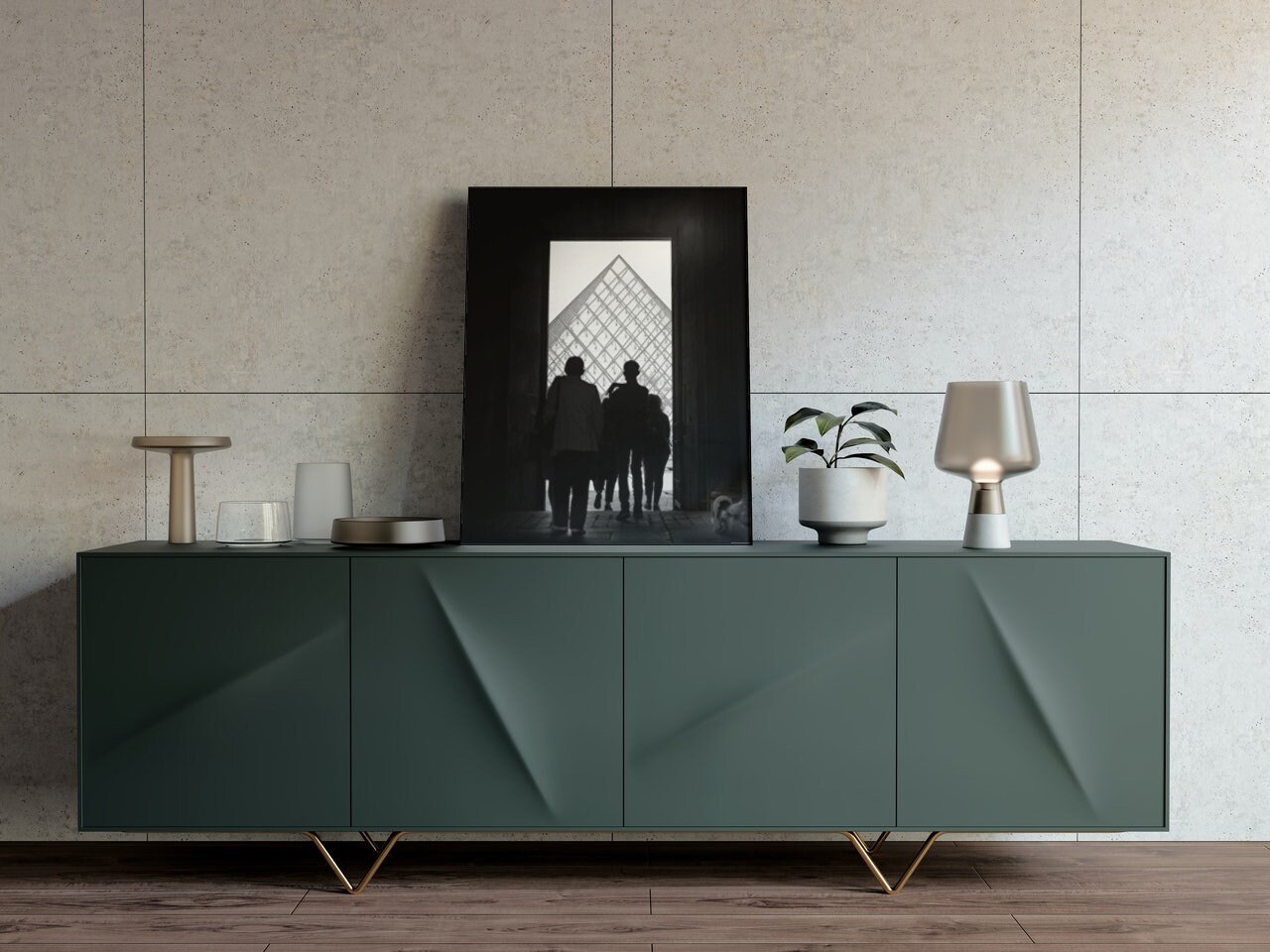 La Pyramide Du Louvre - Mat