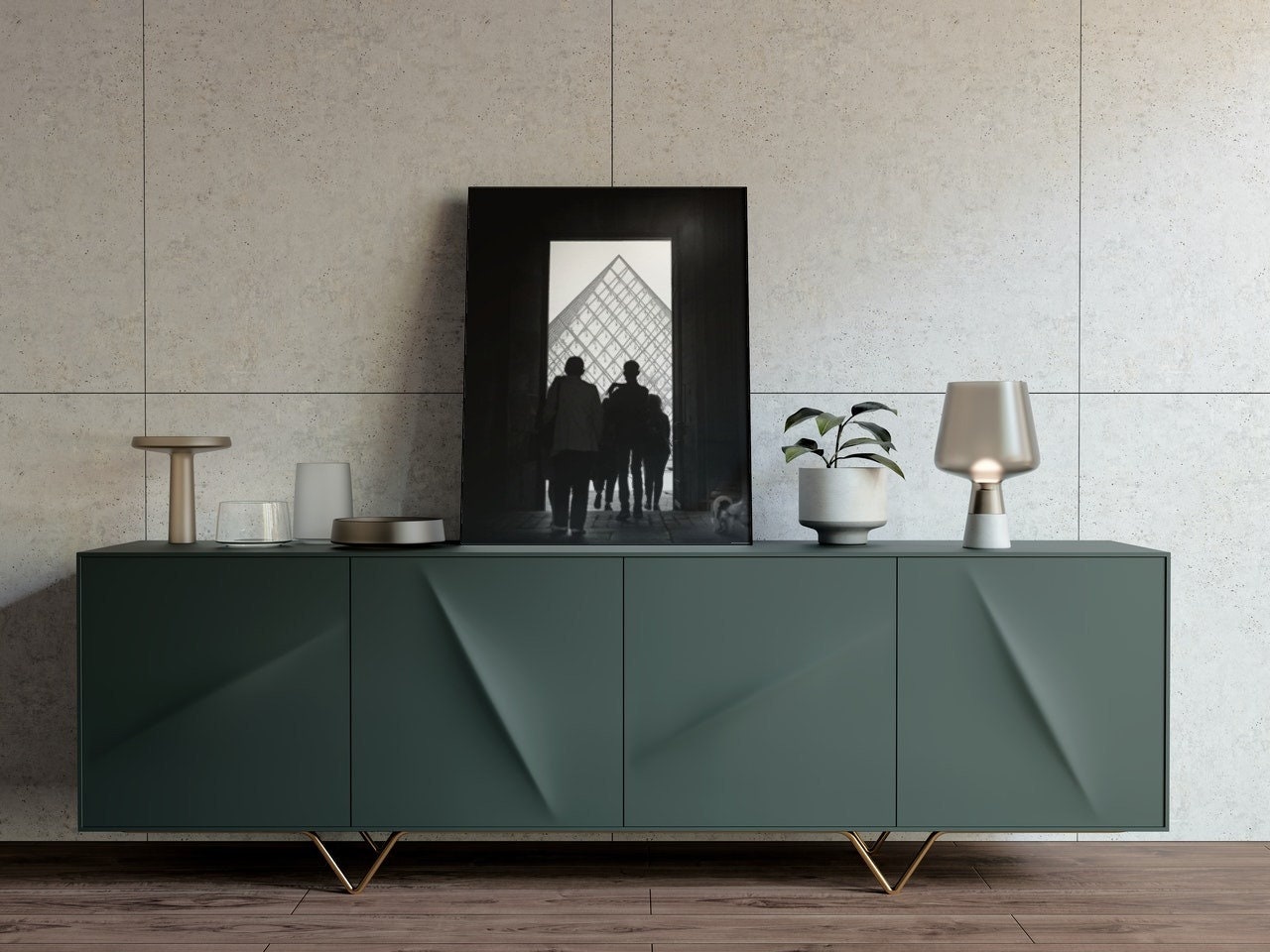 La Pyramide Du Louvre - Satin