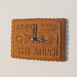 Chiquilín Wall Clock - Yes, It's a Biscuit. Yes, It Tells The Time