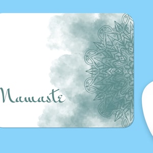 Mandala Namaste Mousepad, Soft Polyester, Unique Design