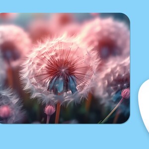 Dandelions MOUSEPAD, Soft Polyester Mouse Pad, Premium Printing, Long-Lasting Colors, Unique Design, Thoughtful Gift