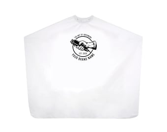 Personalized Barber Cape, Customizable Salon Hair Cutting Cape