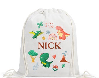 Bolsa de cordón personalizada - Mochila escolar para niños - Bolsa de gimnasio personalizada - Bolsa de natación - Vuelta al cole - Bolsa de cordón para niños - Bolsa de educación física - Kit
