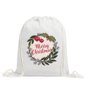 Personalized Christmas Drawstring Bag, Kids School Bag, Personalized Gym Bag, Bike Bag, Back to School, Drawstring Bag Kids, PE Bag Kit