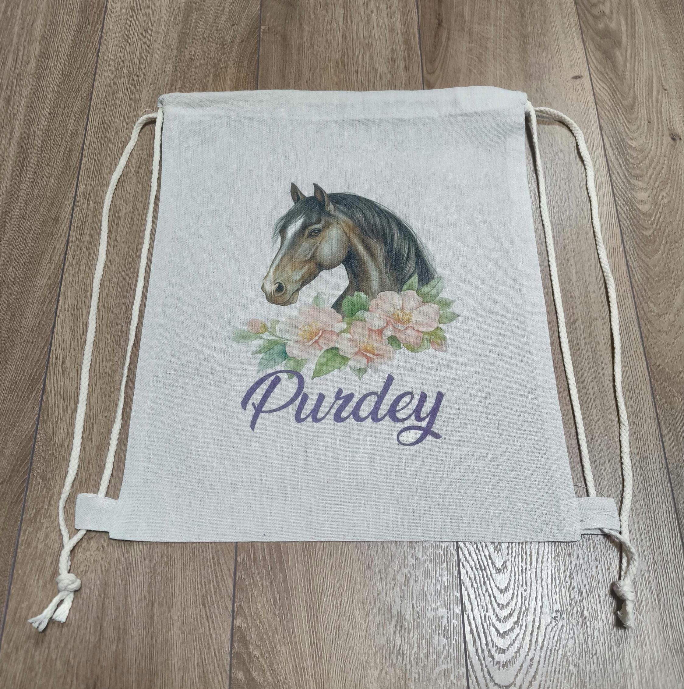 Borsa Briglia Cavallo Personalizzata – Design Elegante – Print My Words – Nuova