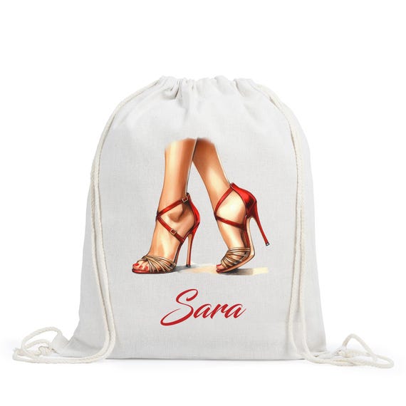 Personalized Ballroom Dance Backpack, Custom Name Dance Bag, Backpack Gift for Ballroom Dancer, Ballroom Dancer Gift, Custom Dance Backpack