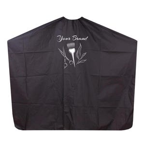 Haircutting Cape with Pre-Made Logo for Salons & Barbers - Customizable Text