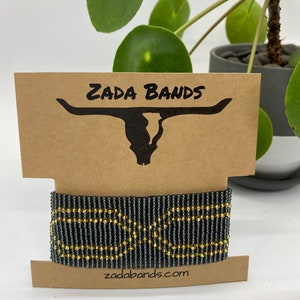 Seed Bead Loom Infinity Bracelet
