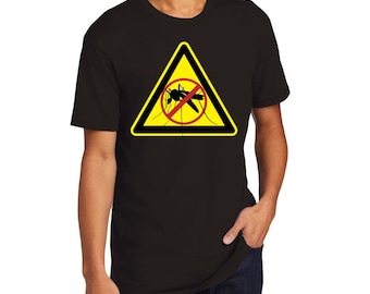 Anti - Mosquito T-shirt | Men's Cotton Short Sleeve Crew