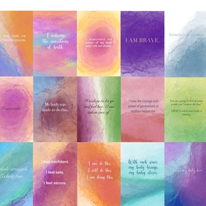 Barre blend affirmation cards on sale