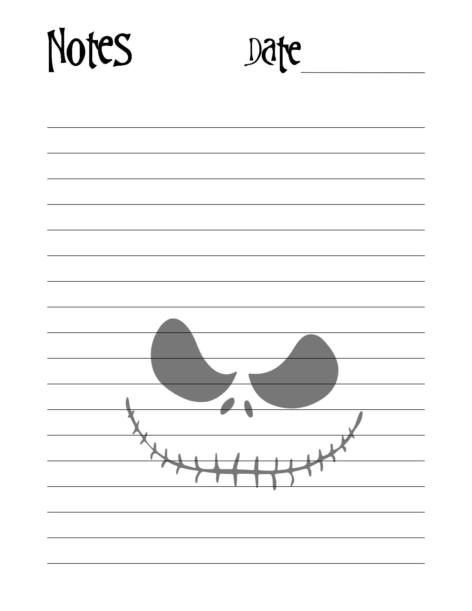 10 Pg Printable NBC Notes - Etsy