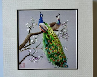 上質な中国製手作りシルク刺繍アート虎の絵画壁飾り蘇州刺繍 - Etsy 日本