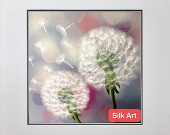 Handmade silk art Dandelion ADD 36022