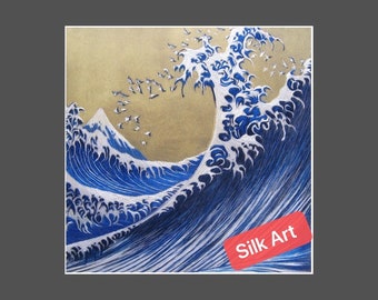 上質な中国製手作りシルク刺繍アート虎の絵画壁飾り蘇州刺繍 - Etsy 日本