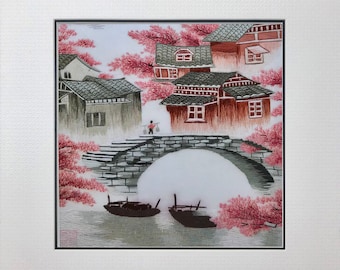 上質な中国製手作りシルク刺繍アート虎の絵画壁飾り蘇州刺繍 - Etsy 日本