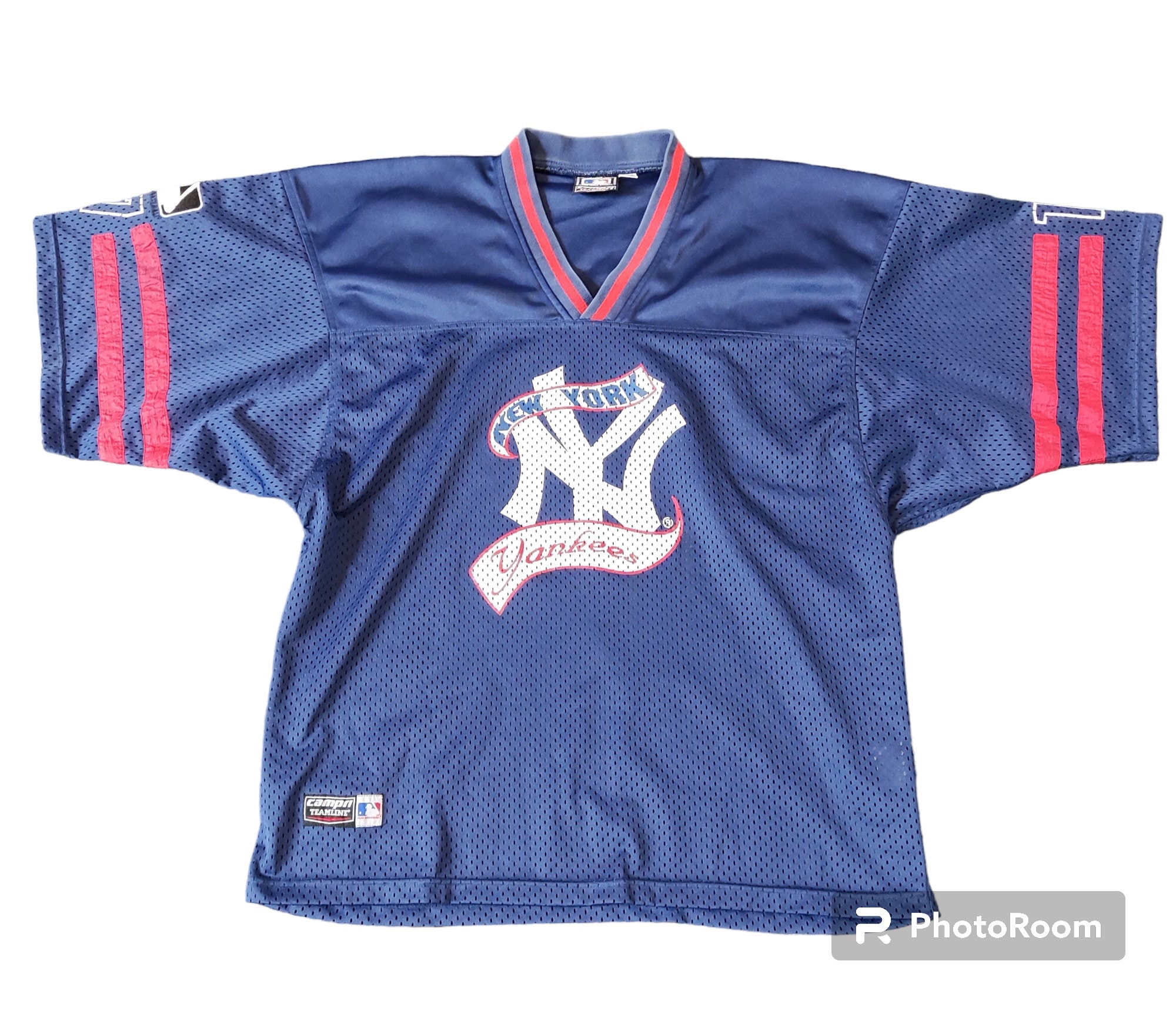 100% Authentic New York Yankees Thurman Munson Russell Diamond Jersey Size  52