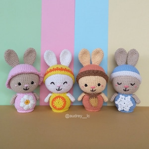 Four Seasons Bunny Crochet Pattern