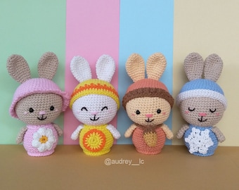 Four Seasons Bunny Crochet Pattern