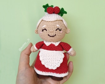 Happy Mrs. Claus Crochet Pattern