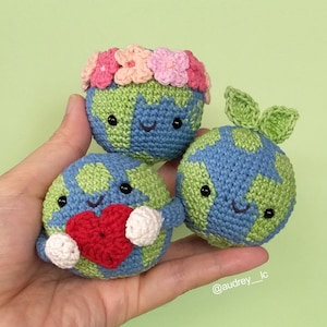 Mini Earth Collection Crochet Pattern