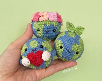 Mini Earth Collection Crochet Pattern