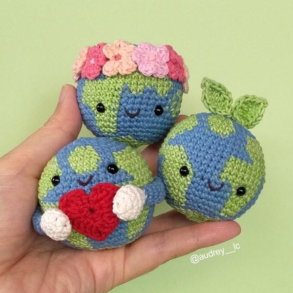 Mini Earth Collection Crochet Pattern