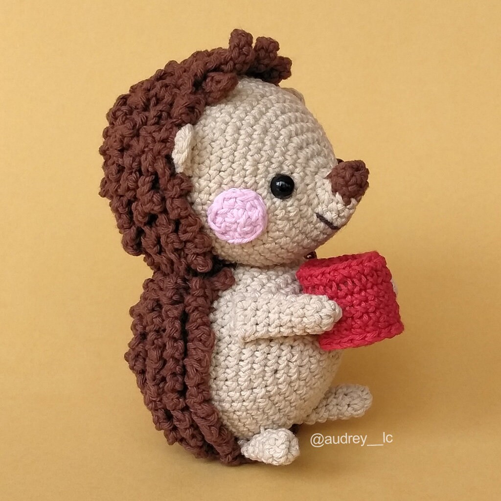 Louie the Hedgehog Crochet Pattern - Etsy