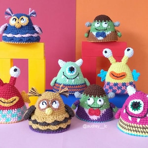 Candy Corn Surprise 4-in-1 Reversible Toys Crochet Pattern