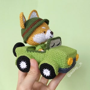 Akira the Explorer Crochet Pattern