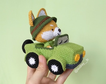 Akira the Explorer Crochet Pattern