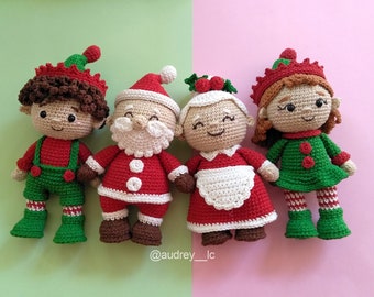 Christmas Friends Collection Crochet Pattern
