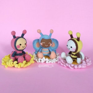 Little Spring Friends Crochet Pattern