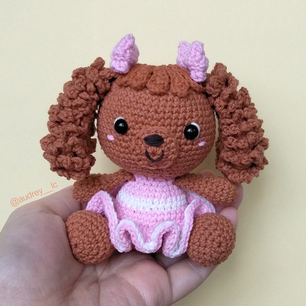 Bonnie the Toy Poodle Crochet Pattern