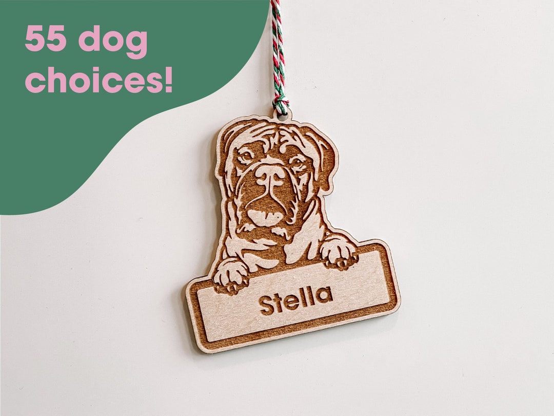 2023 Personalized Dog Ornament Pet Ornament Custom Dog Ornament Dog Mom