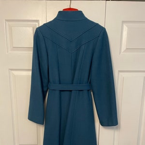 Vintage 70s Blue Fairweather Coat